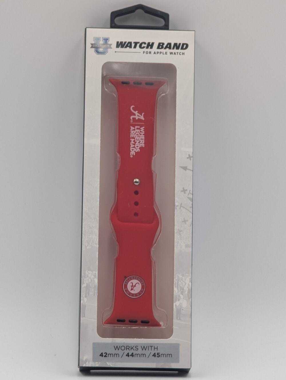 Collegiate U University Of Alabama Band For Apple Watch 42mm/44mm/45mm New
